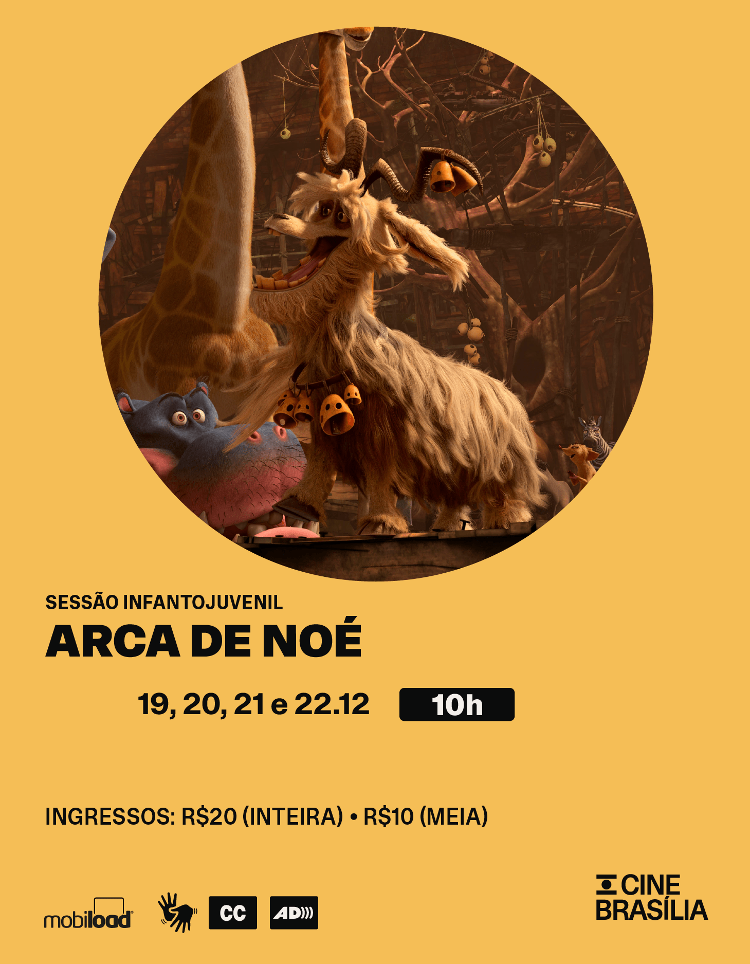 Arca de Noé no Cine Brasília