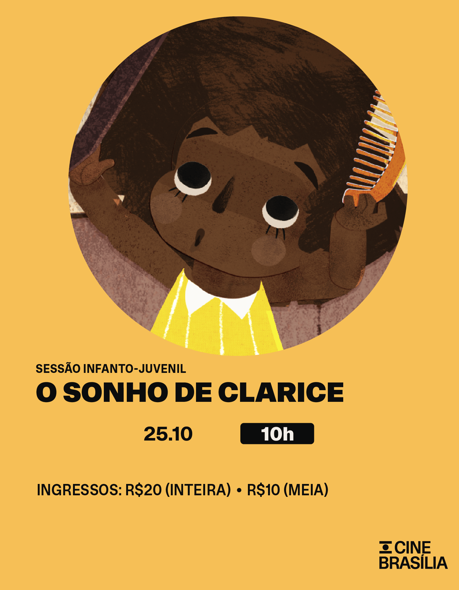 Sonho de Clarice no Cine Brasília