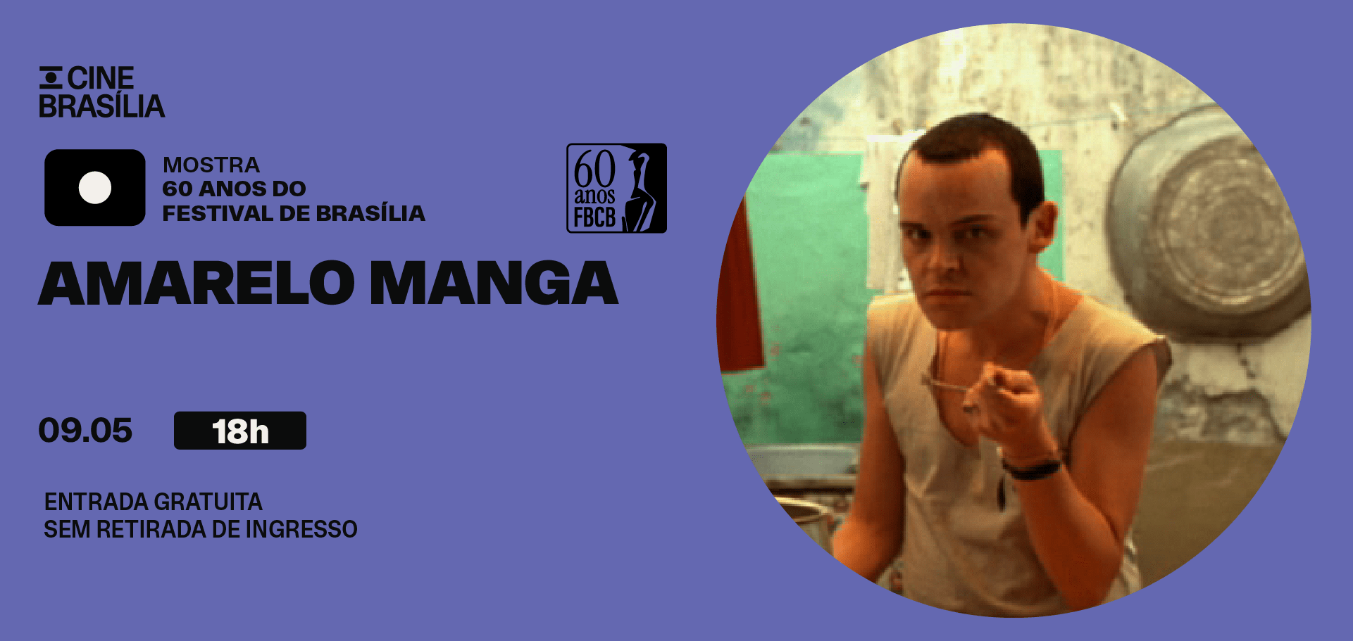 Amarelo Manga no Cine Brasília