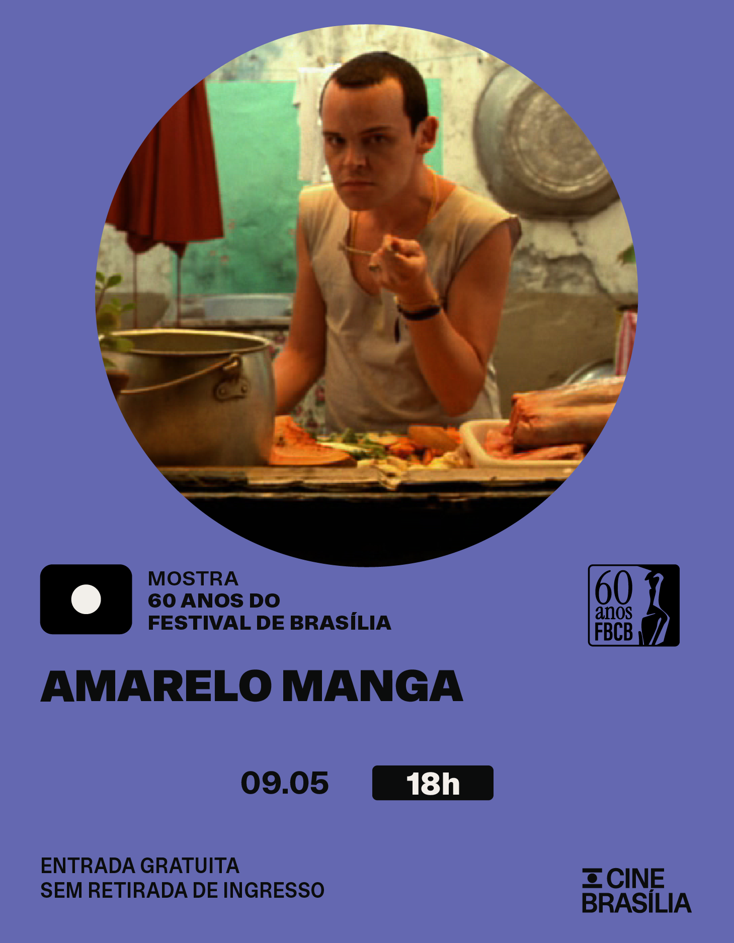 Amarelo Manga no Cine Brasília