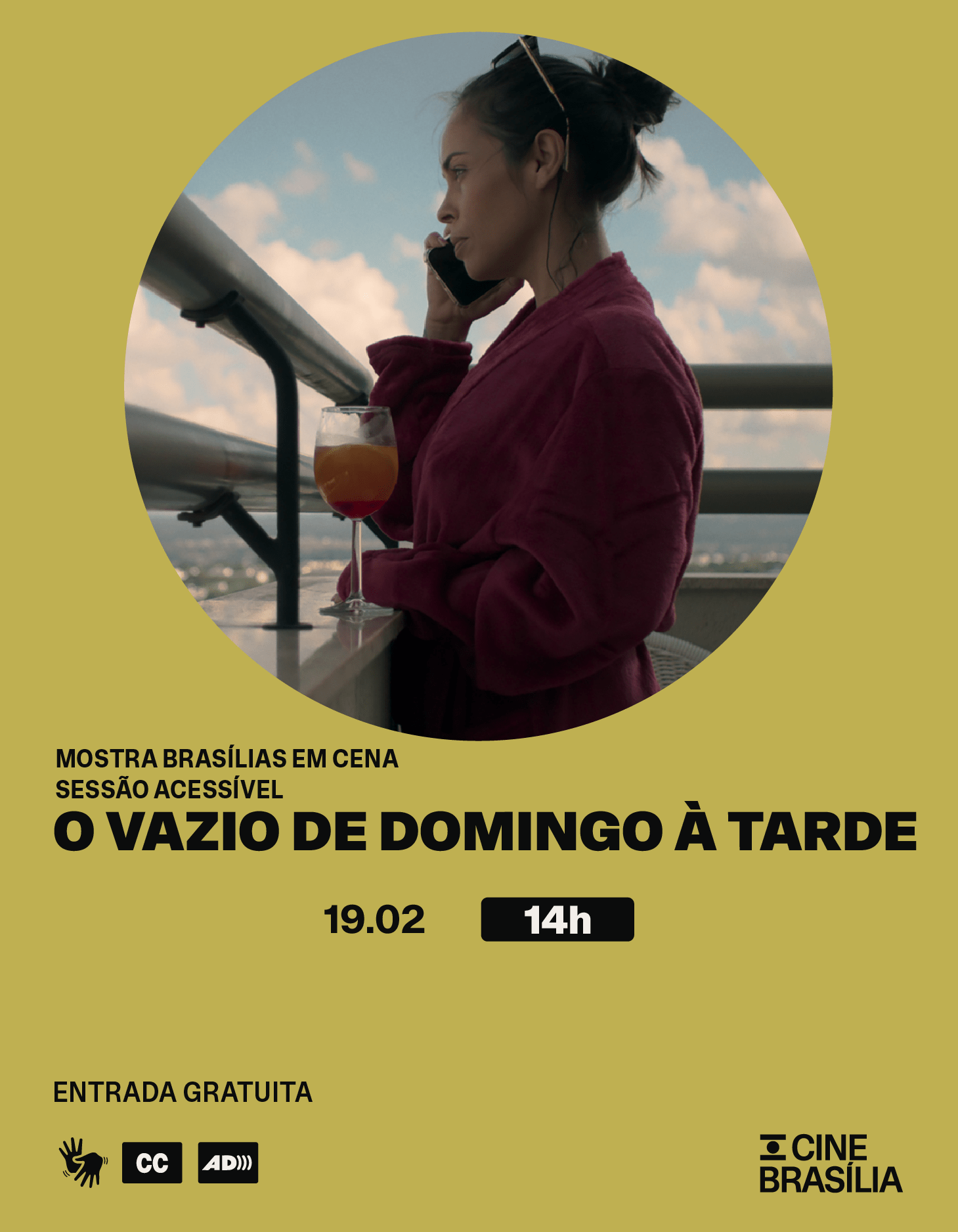 O Vazio de Domingo à Tarde no Cine Brasília