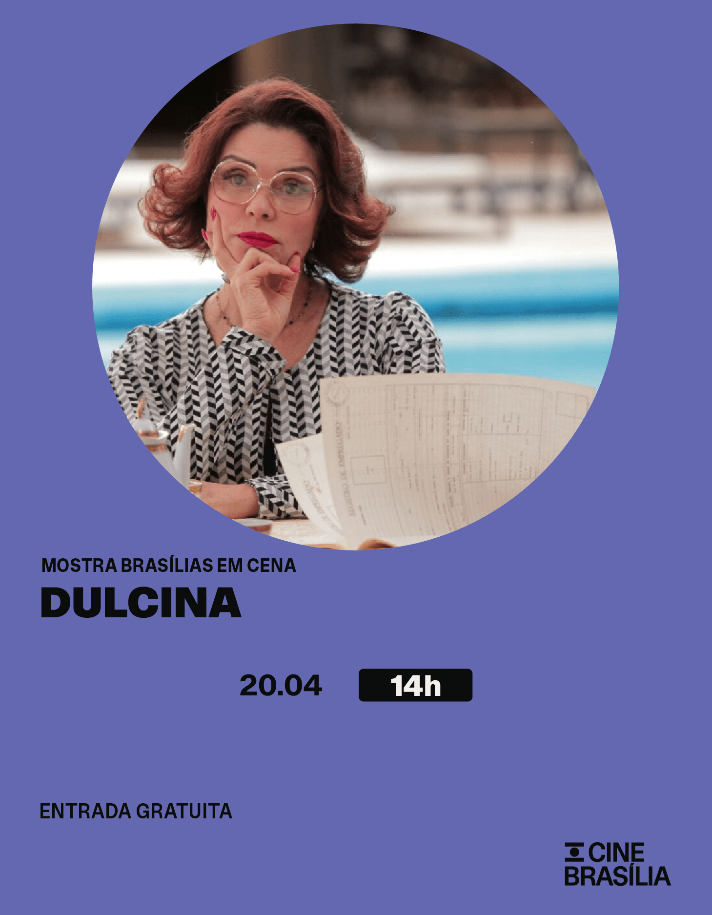 Dulcina no Cine Brasília