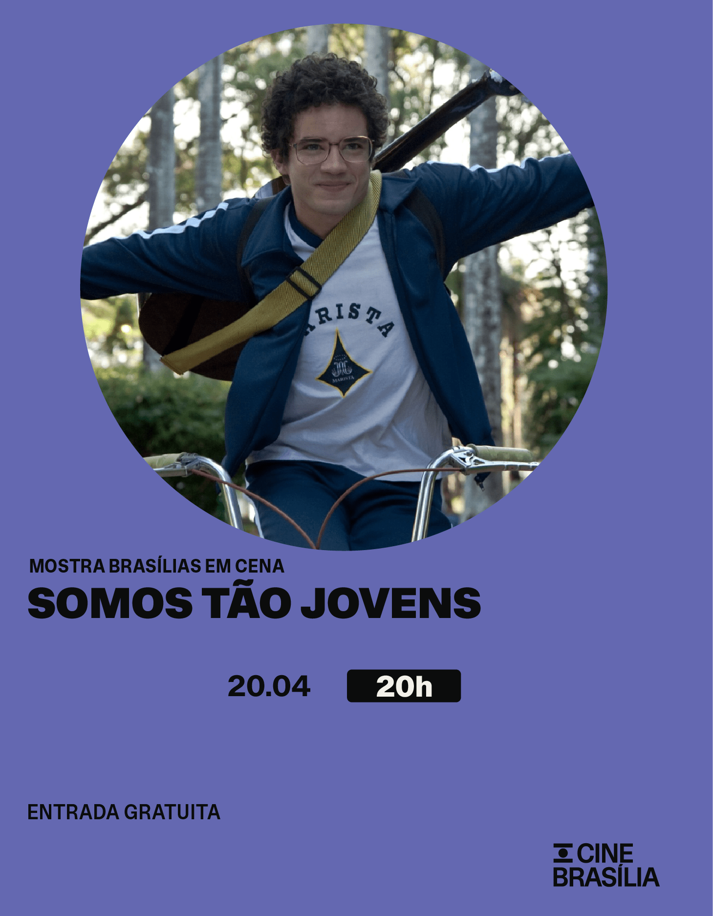 Somos Tão Jovens no Cine Brasília