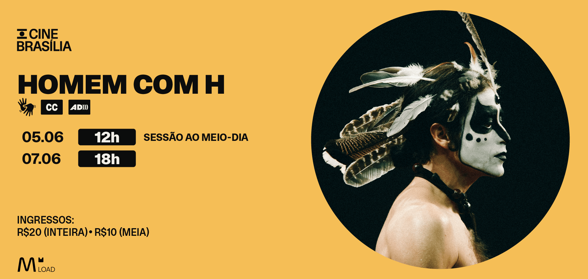 Homem com H no Cine Brasília