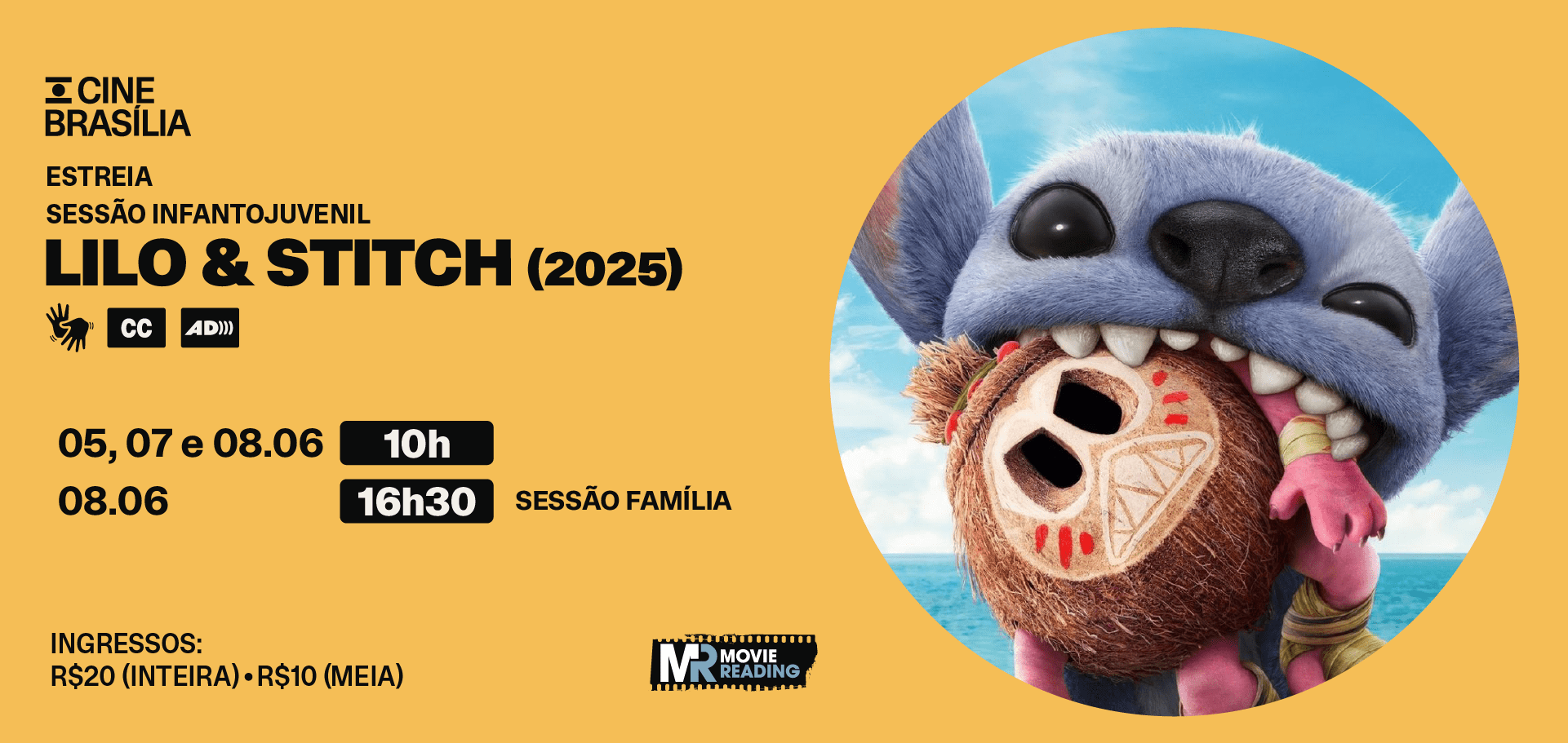 Lilo & Stitch no Cine Brasília