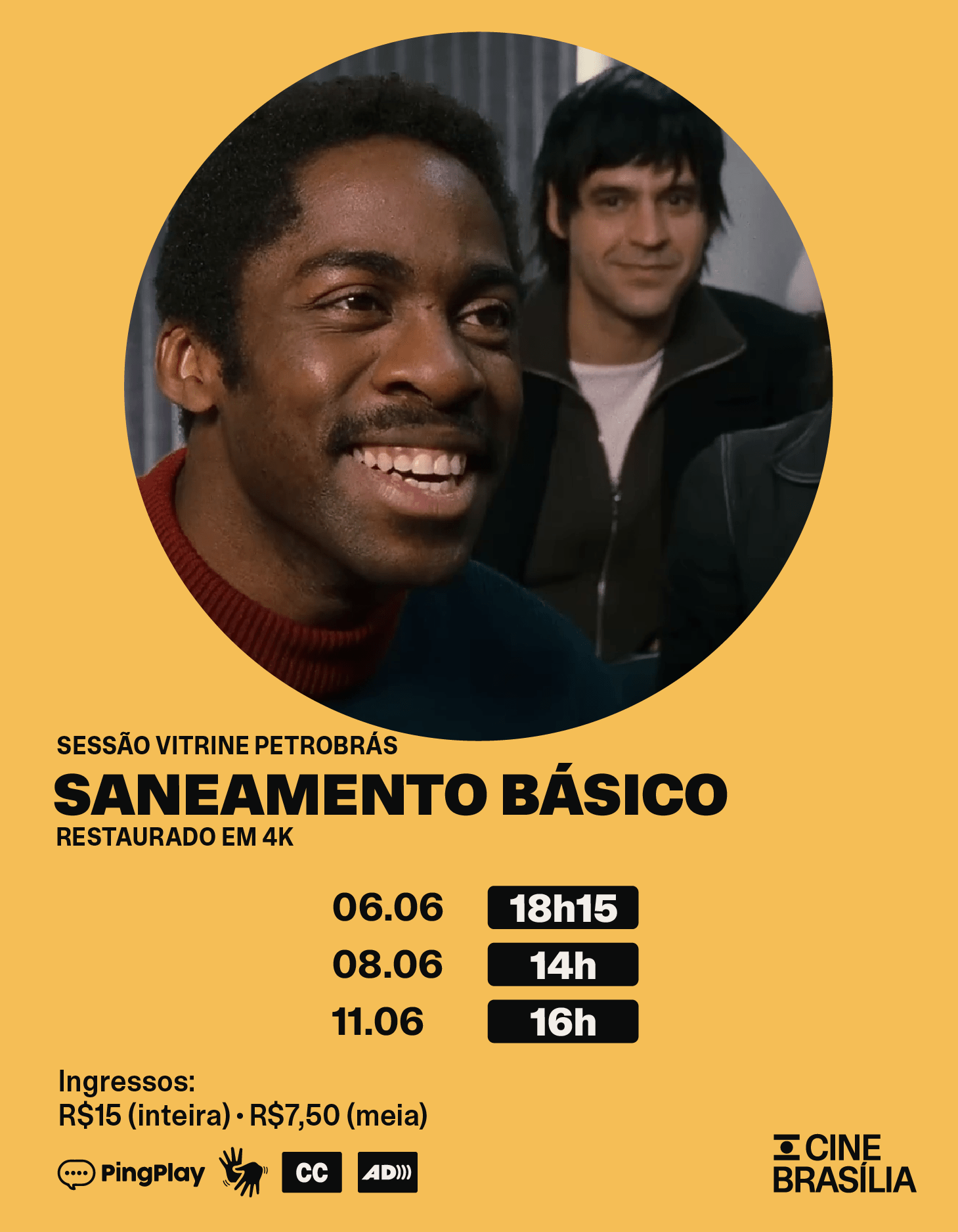 Saneamento Básico no Cine Brasília