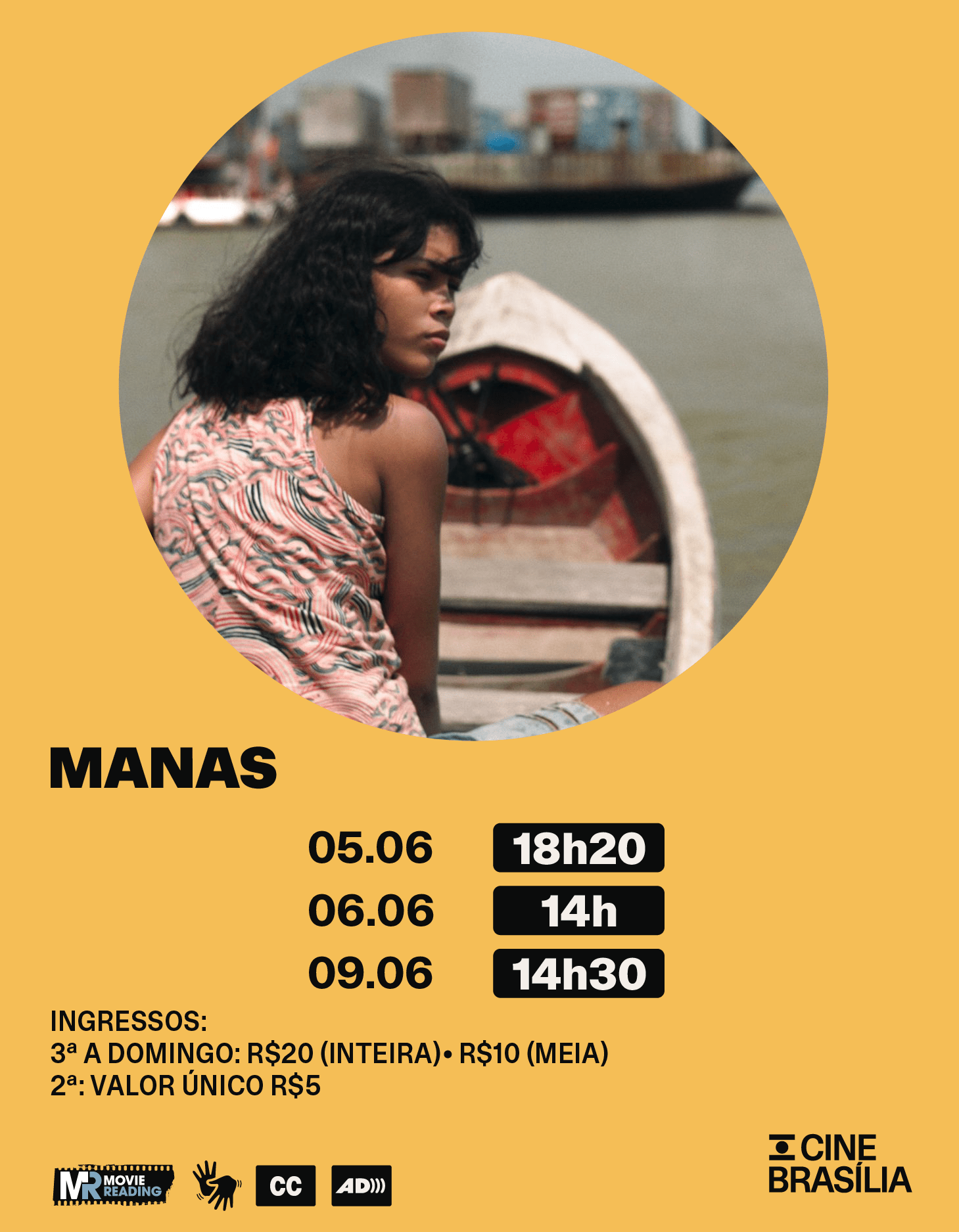 Manas no Cine Brasília