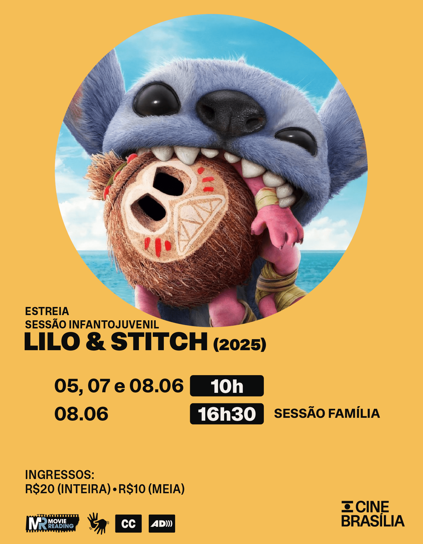 Lilo & Stitch no Cine Brasília