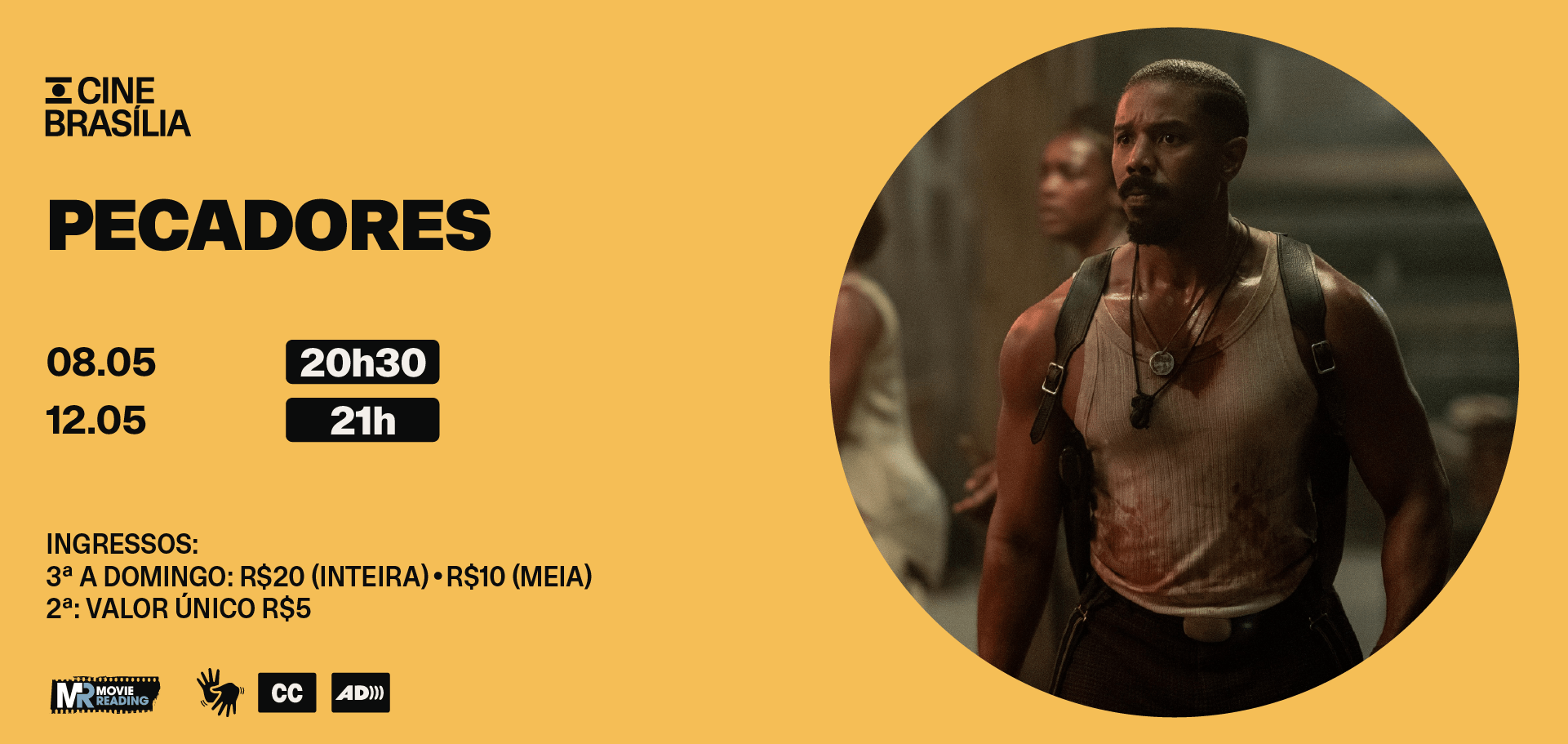 Pecadores no Cine Brasília