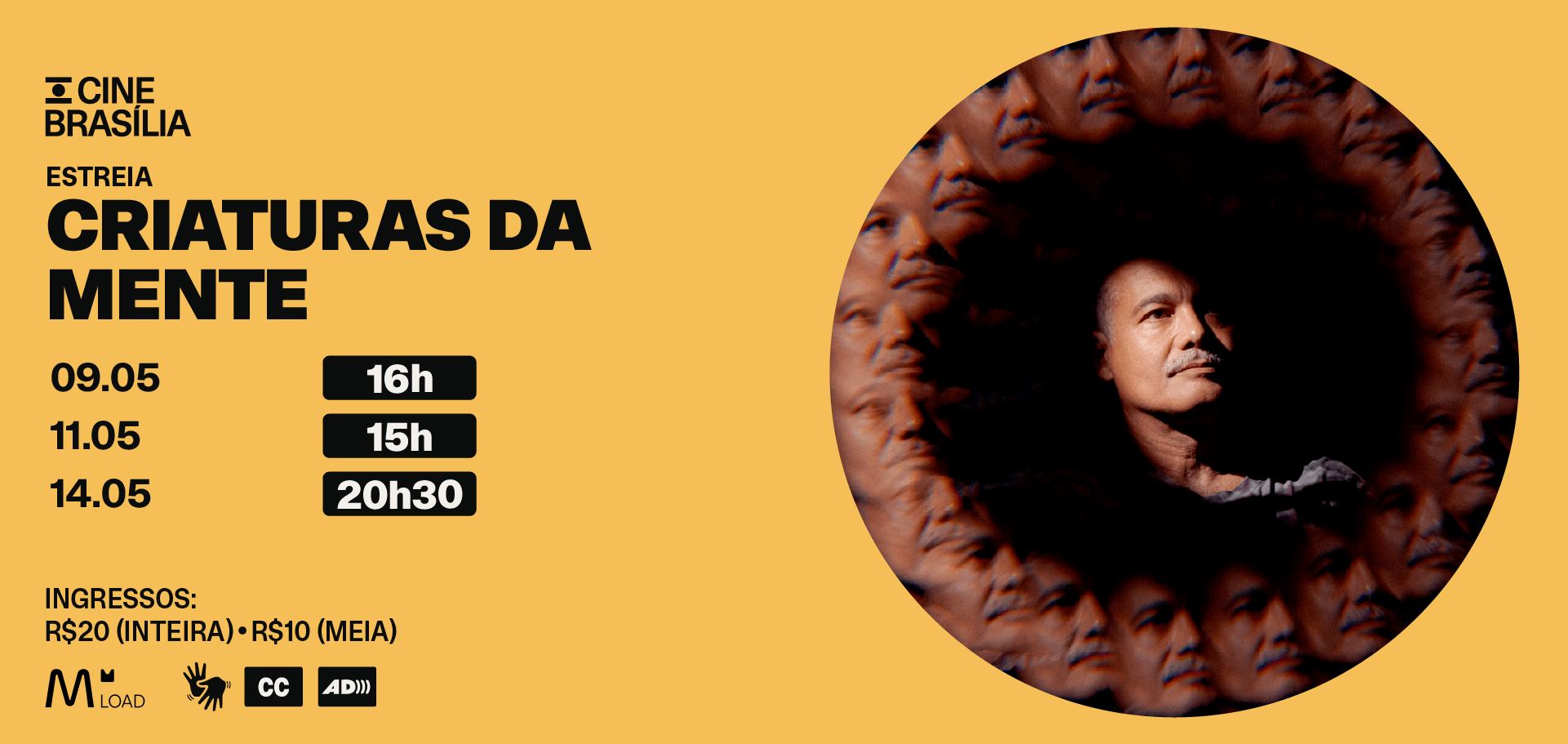 Criaturas da Mente no Cine Brasília