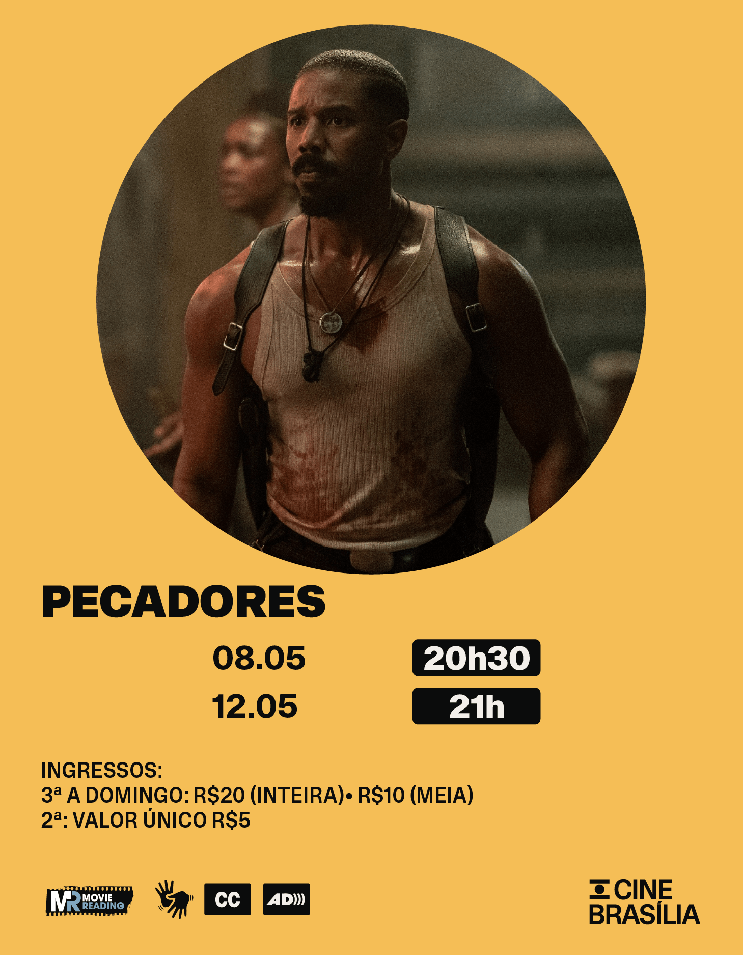 Pecadores no Cine Brasília