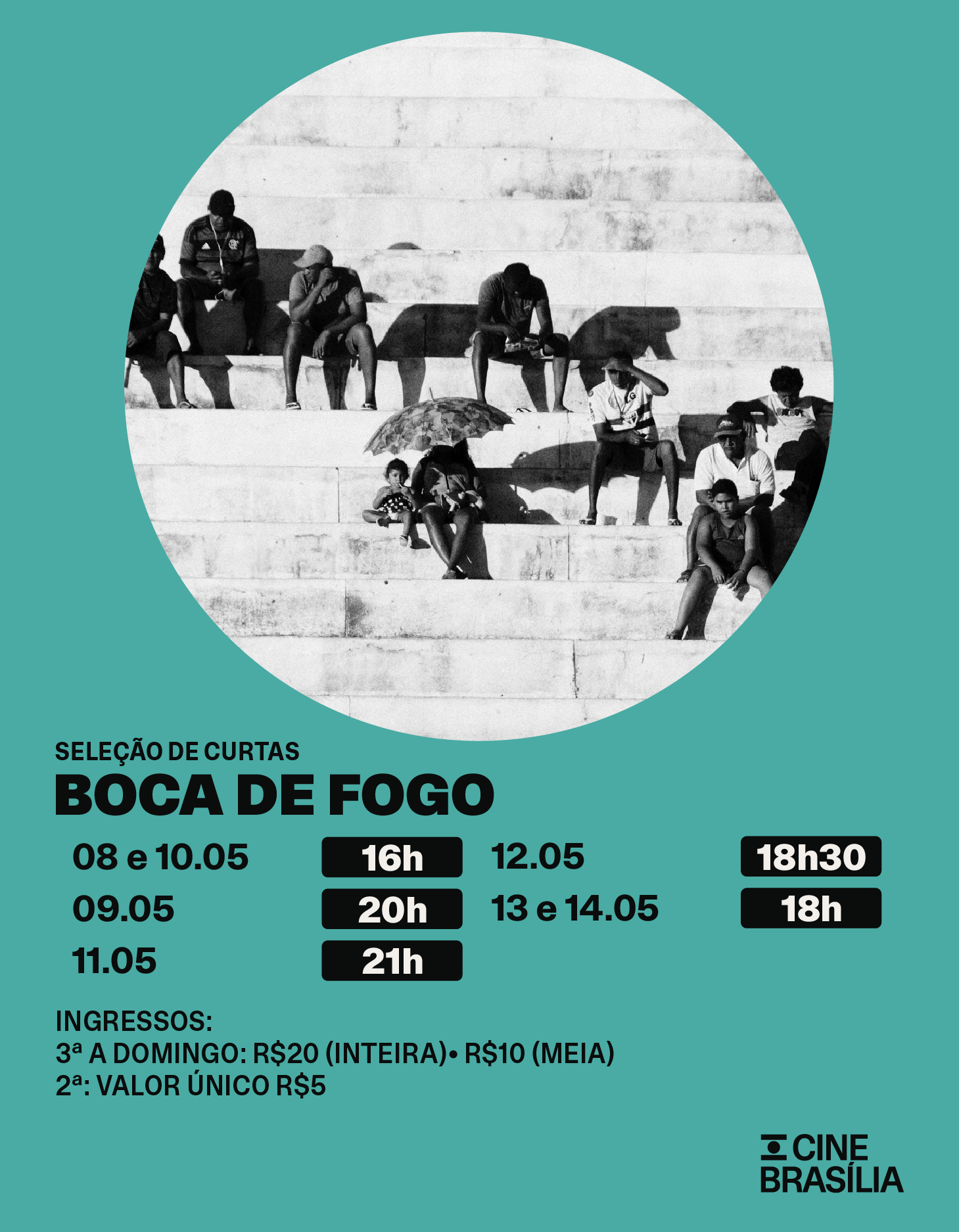 Boca de Fogo no Cine Brasília