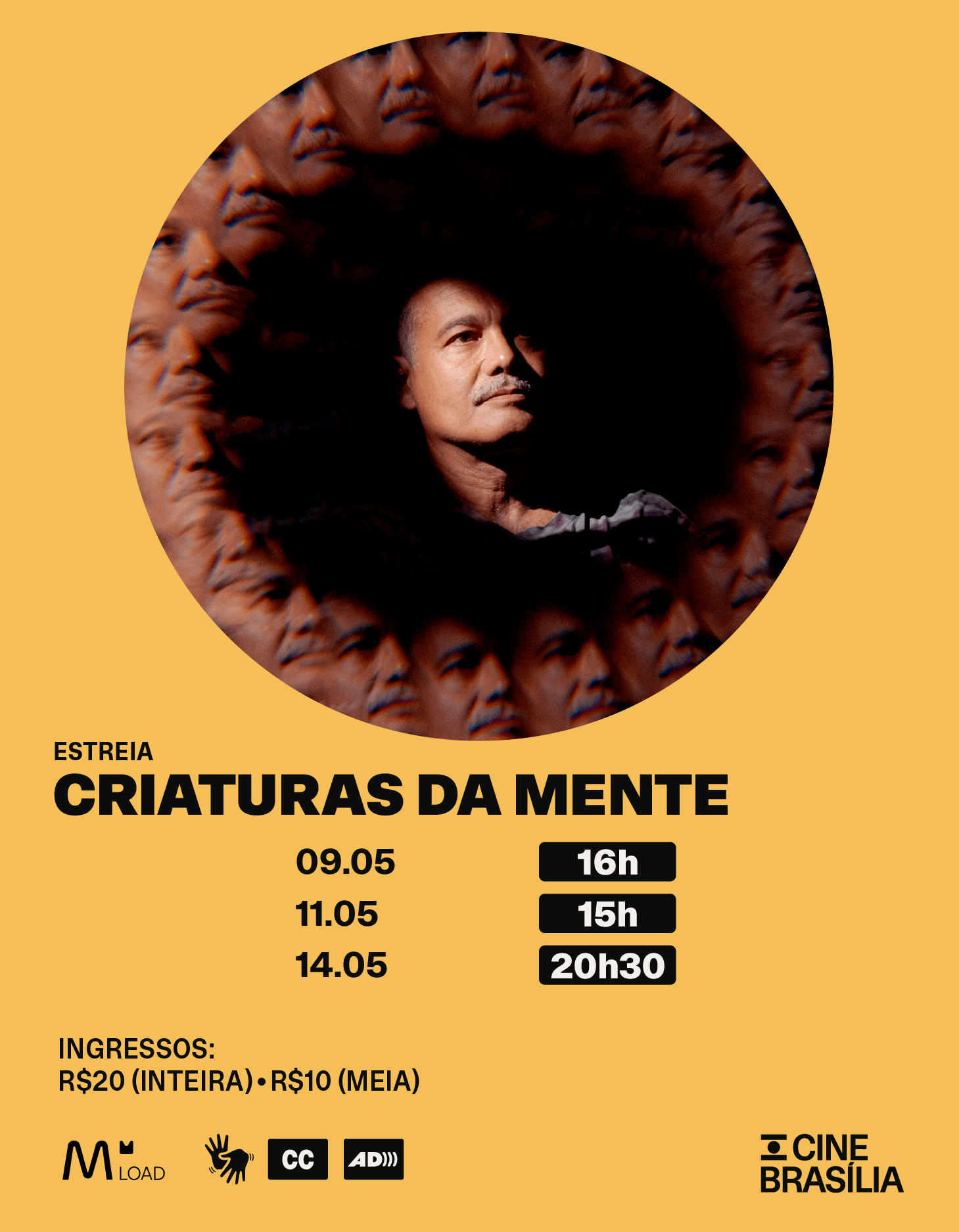Criaturas da Mente no Cine Brasília