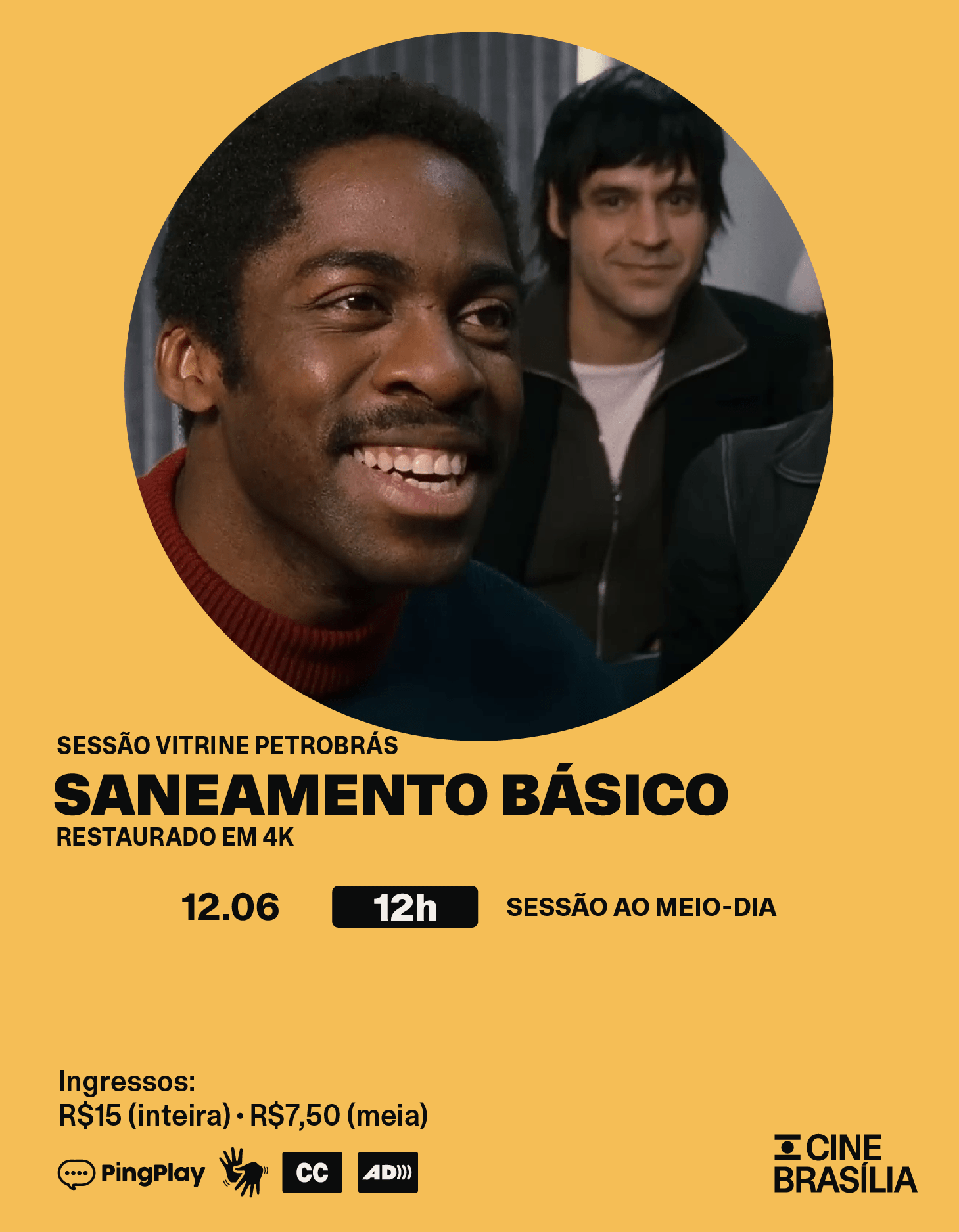 Saneamento Básico no Cine Brasília