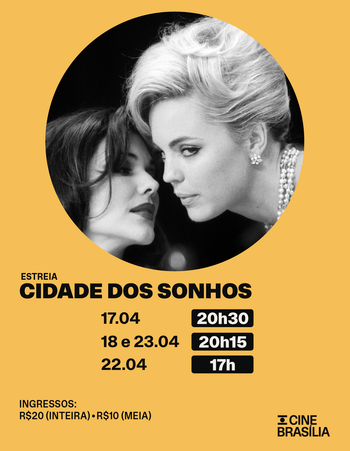 Cidade dos Sonhos no Cine Brasília