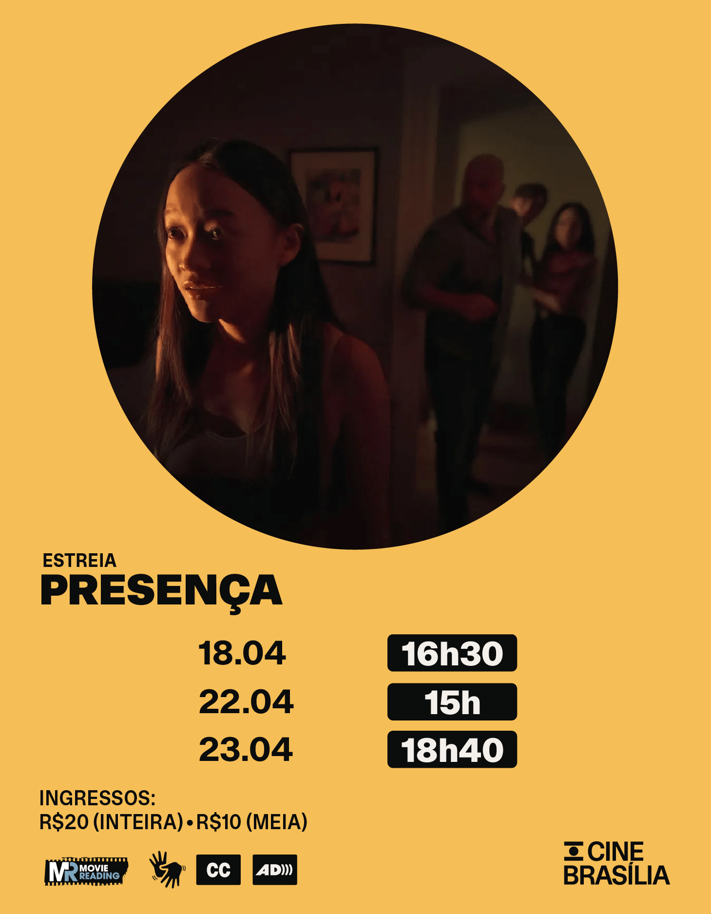 Presença no Cine Brasília