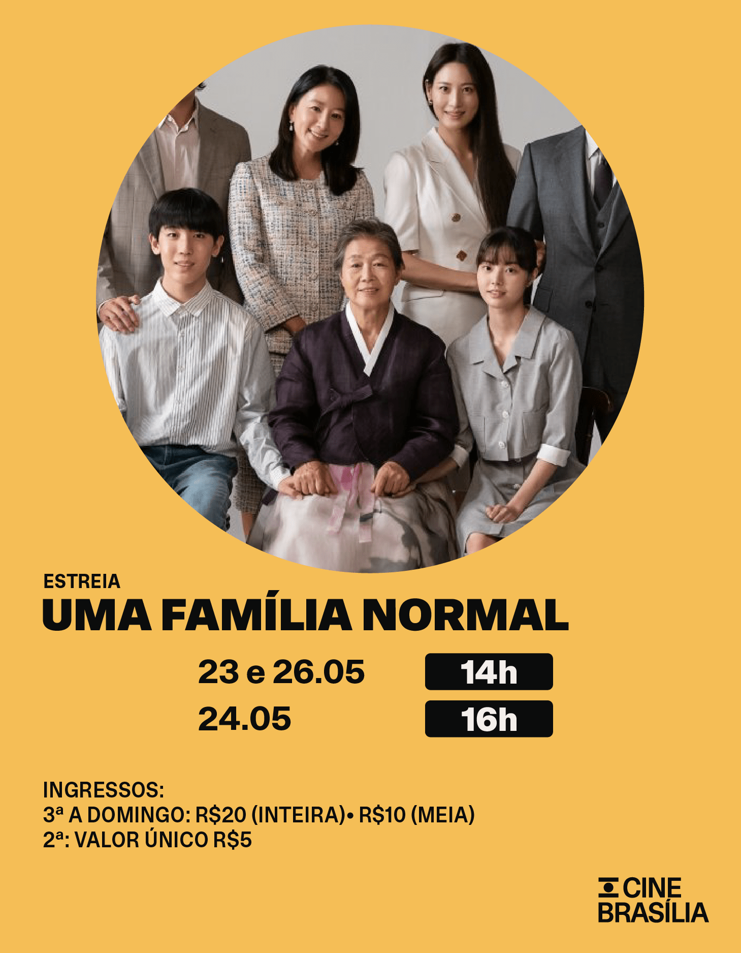 Uma Família Normal no Cine Brasília