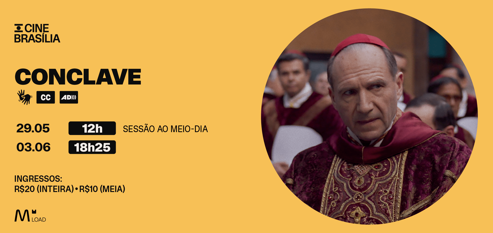 Conclave no Cine Brasília