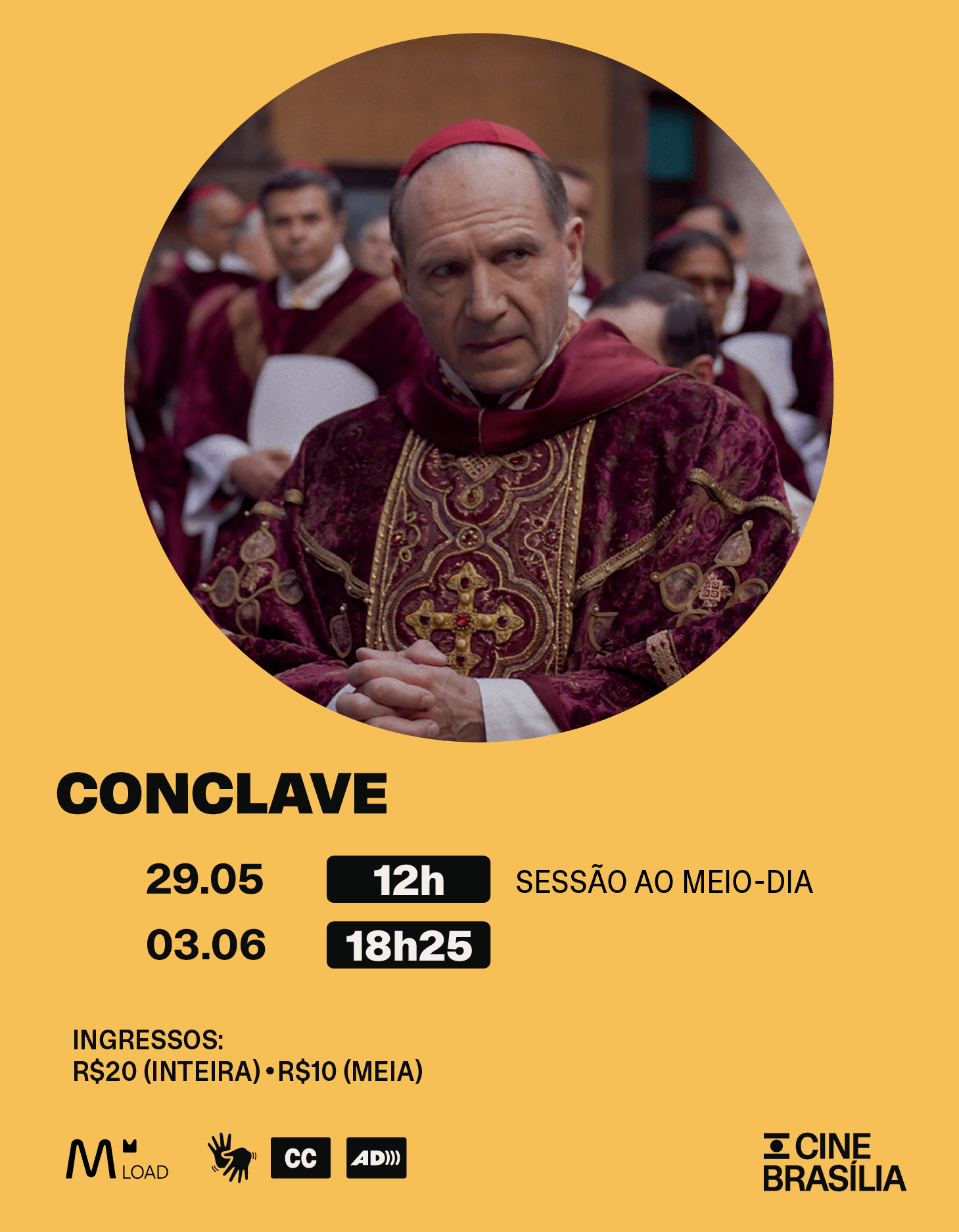 Conclave no Cine Brasília